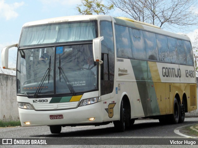 Empresa Gontijo de Transportes 12480 na cidade de Teresina, Piauí, Brasil, por Victor Hugo. ID da foto: 8824869.