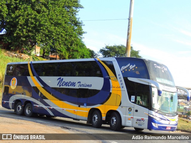 Nenem Turismo 1164 na cidade de Belo Horizonte, Minas Gerais, Brasil, por Adão Raimundo Marcelino. ID da foto: 8827973.