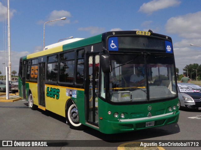 SAES - Sociedad Anonima Expreso Sudoeste 90 na cidade de La Tablada, La Matanza, Buenos Aires, Argentina, por Agustin SanCristobal1712. Número da foto: #8826138.