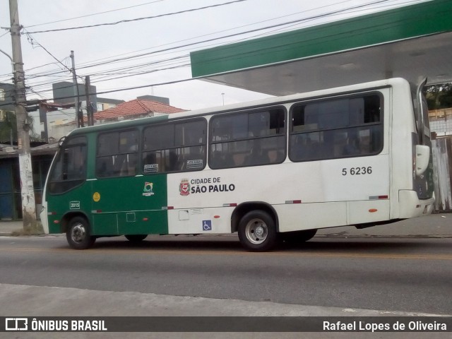 Transunião Transportes 5 6236 na cidade de São Paulo, São Paulo, Brasil, por Rafael Lopes de Oliveira. ID da foto: 8827721.