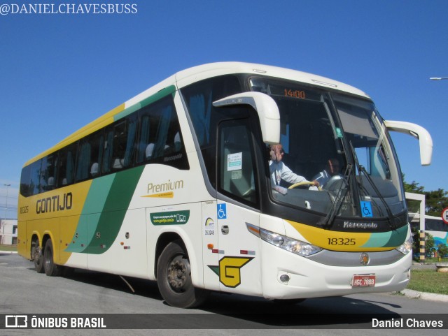 Empresa Gontijo de Transportes 18325 na cidade de Brasília, Distrito Federal, Brasil, por Daniel Chaves. ID da foto: 8828057.