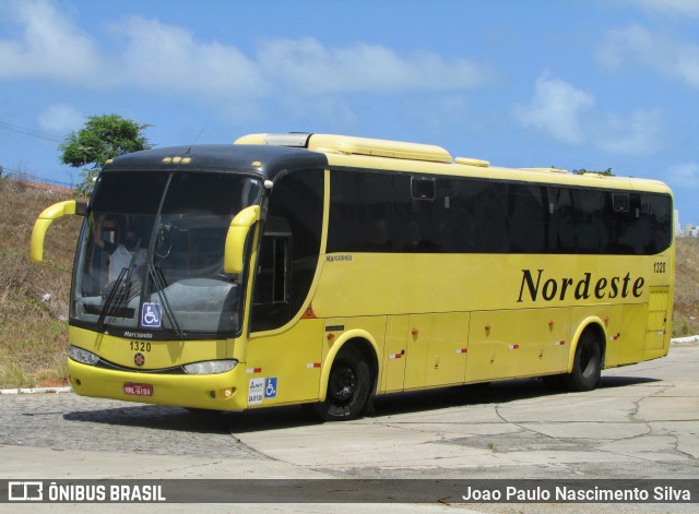 Viação Nordeste 1320 na cidade de Natal, Rio Grande do Norte, Brasil, por Joao Paulo Nascimento Silva. Número da foto: #8826602.
