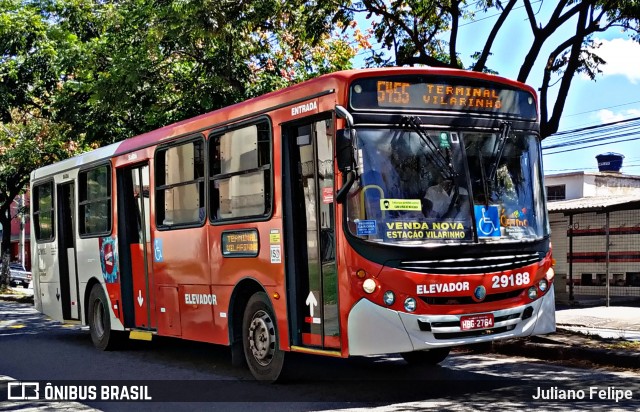 Transbus Transportes > Gávea Transportes 29188 na cidade de Belo Horizonte, Minas Gerais, Brasil, por Juliano Felipe. Número da foto: #8826396.