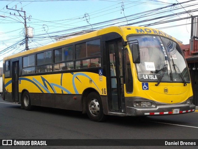 AMSA - Autotransportes Moravia 29 na cidade de San Vicente, Moravia, San José, Costa Rica, por Daniel Brenes. ID da foto: 8824865.