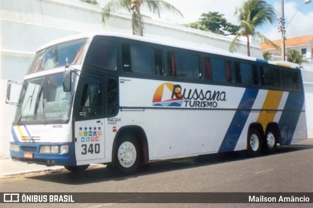 Viação Russana 340 na cidade de Fortaleza, Ceará, Brasil, por Mailson Amâncio. ID da foto: 8826903.