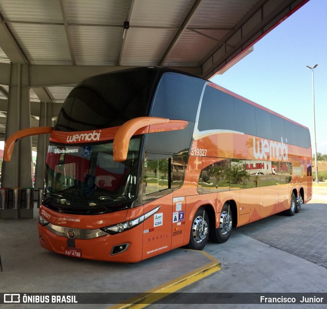 Auto Viação Catarinense 319327 na cidade de Guaratinguetá, São Paulo, Brasil, por Francisco  Junior. Número da foto: #8824641.