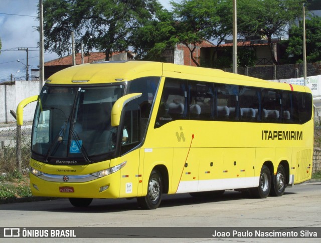 Viação Itapemirim 60051 na cidade de Natal, Rio Grande do Norte, Brasil, por Joao Paulo Nascimento Silva. Número da foto: #8826609.