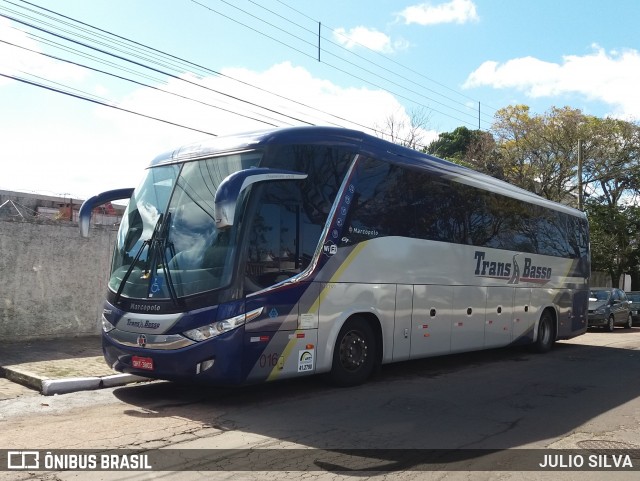 TransBasso Transporte e Turismo 016 na cidade de Esteio, Rio Grande do Sul, Brasil, por JULIO SILVA. Número da foto: #8824689.