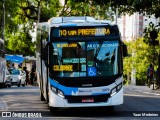 Viação Galo Branco 5.079 na cidade de São Gonçalo, Rio de Janeiro, Brasil, por Yaan Medeiros. Número da foto: #:id.