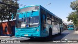 Metbus 523 na cidade de Santiago, Santiago, Metropolitana de Santiago, Chile, por Benjamín Tomás Lazo Acuña. Número da foto: #:id.