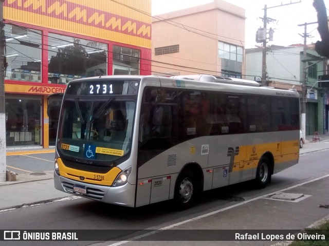 Upbus Qualidade em Transportes 3 5759 na cidade de São Paulo, São Paulo, Brasil, por Rafael Lopes de Oliveira. ID da foto: 8828737.