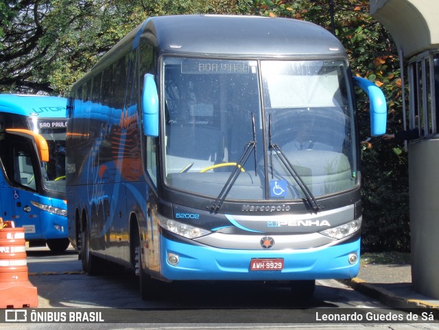 Empresa de Ônibus Nossa Senhora da Penha 52002 na cidade de São Paulo, São Paulo, Brasil, por Leonardo Guedes de Sá. Número da foto: #8830700.