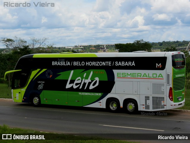 Viação Esmeralda Transportes 4010 na cidade de Brasília, Distrito Federal, Brasil, por Ricardo Vieira. Número da foto: #8830307.