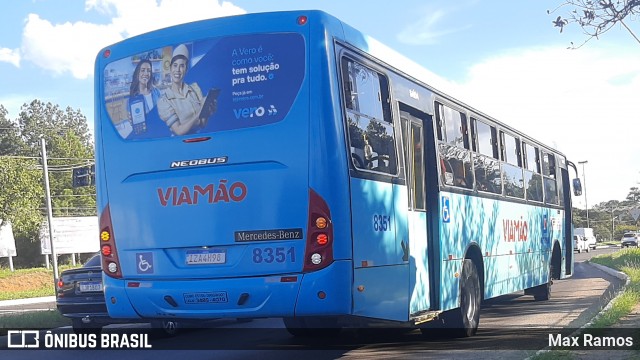 Empresa de Transporte Coletivo Viamão 8351 na cidade de Viamão, Rio Grande do Sul, Brasil, por Max Ramos. ID da foto: 8830036.