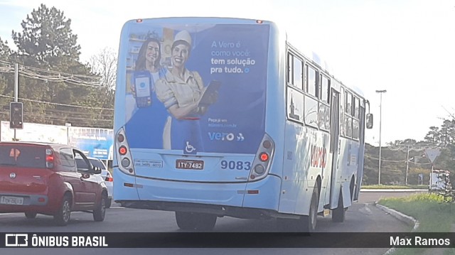 Empresa de Transporte Coletivo Viamão 9083 na cidade de Viamão, Rio Grande do Sul, Brasil, por Max Ramos. ID da foto: 8830097.