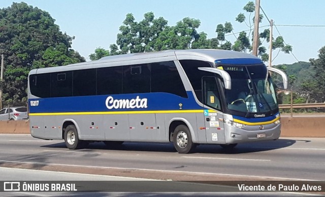 Viação Cometa 11217 na cidade de Betim, Minas Gerais, Brasil, por Vicente de Paulo Alves. ID da foto: 8829731.