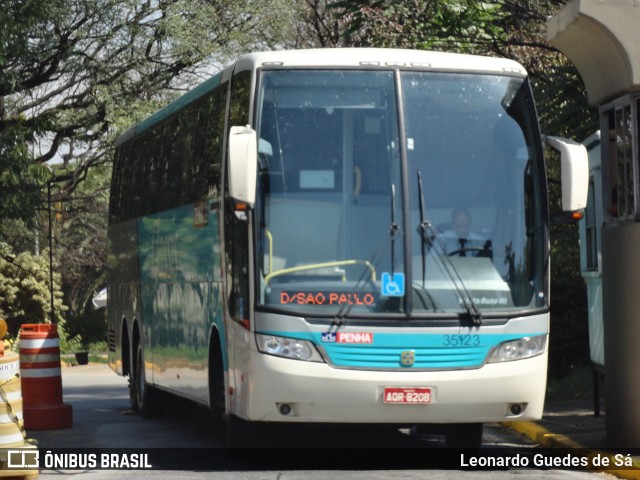 Empresa de Ônibus Nossa Senhora da Penha 35123 na cidade de São Paulo, São Paulo, Brasil, por Leonardo Guedes de Sá. Número da foto: #8830775.