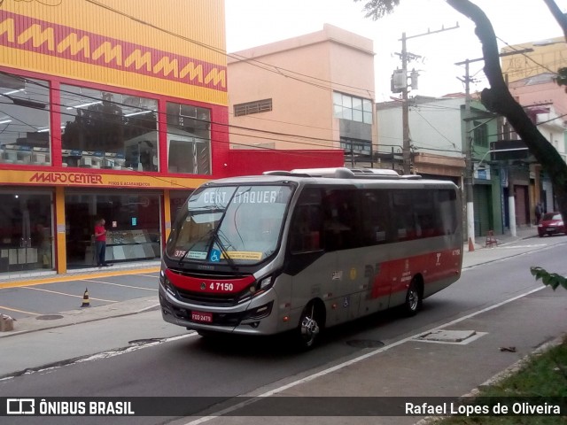 Pêssego Transportes 4 7150 na cidade de São Paulo, São Paulo, Brasil, por Rafael Lopes de Oliveira. Número da foto: #8828758.