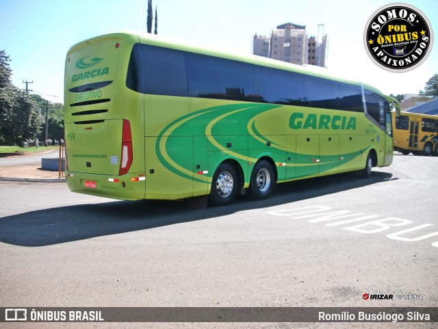 Viação Garcia 7959 na cidade de Rolândia, Paraná, Brasil, por Romílio Busólogo Silva . Número da foto: #8831024.
