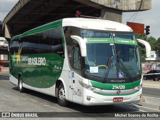 Expresso Brasileiro 214120 na cidade de Rio de Janeiro, Rio de Janeiro, Brasil, por Michel Soares da Rocha. ID da foto: 8831252.