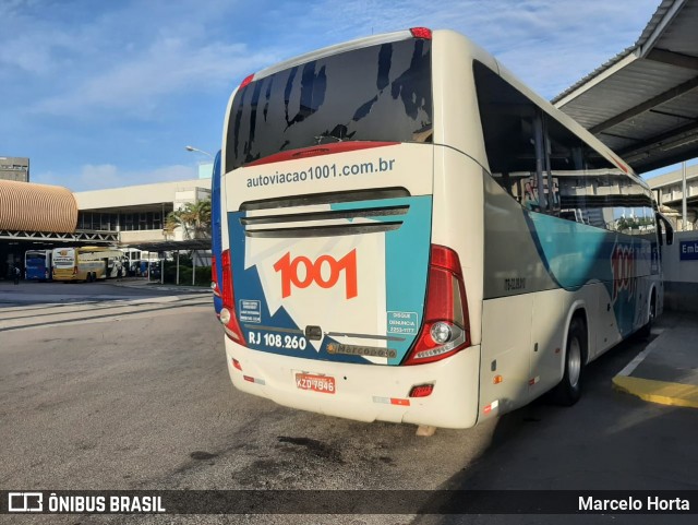 Auto Viação 1001 RJ 108.260 na cidade de Rio de Janeiro, Rio de Janeiro, Brasil, por Marcelo Horta. ID da foto: 8829530.