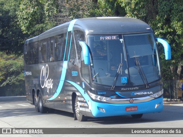 Empresa de Ônibus Nossa Senhora da Penha 53001 na cidade de São Paulo, São Paulo, Brasil, por Leonardo Guedes de Sá. ID da foto: 8830681.