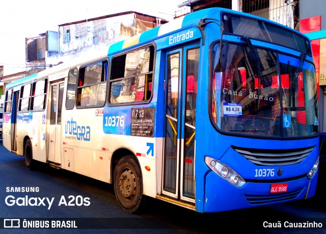 Concessionária Salvador Norte - CSN Transportes 10376 na cidade de Salvador, Bahia, Brasil, por Cauã Cauazinho. ID da foto: 8829252.