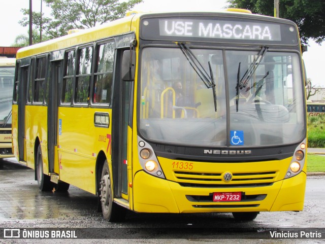 Gidion Transporte e Turismo 11335 na cidade de Joinville, Santa Catarina, Brasil, por Vinicius Petris. Número da foto: #8830364.
