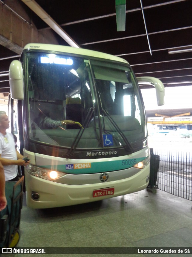 Empresa de Ônibus Nossa Senhora da Penha 50035 na cidade de São Paulo, São Paulo, Brasil, por Leonardo Guedes de Sá. ID da foto: 8830752.