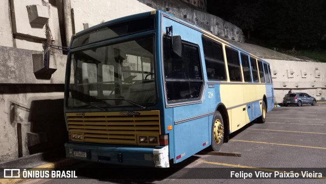 Ônibus Particulares 214 na cidade de São Paulo, São Paulo, Brasil, por Felipe Vitor Paixão Vieira. ID da foto: 8781570.