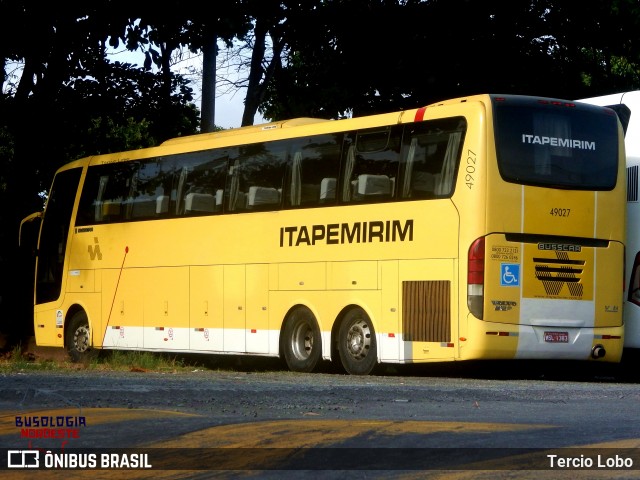 Viação Itapemirim 49027 na cidade de Salvador, Bahia, Brasil, por Tercio Lobo. Número da foto: #8781142.