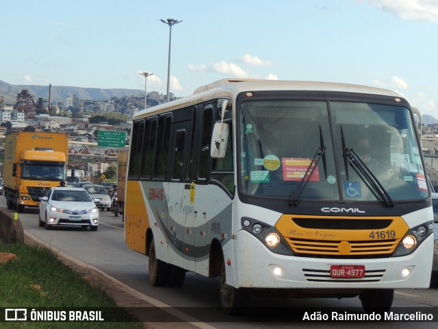 Rio Negro Fretamento e Turismo 41619 na cidade de Belo Horizonte, Minas Gerais, Brasil, por Adão Raimundo Marcelino. ID da foto: 8783849.