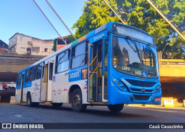 Concessionária Salvador Norte - CSN Transportes 10165 na cidade de Salvador, Bahia, Brasil, por Cauã Cauazinho. ID da foto: 8782498.