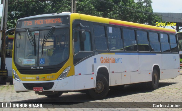 COOTEGO - Cooperativa de Transportes do Estado de Goiás 40142 na cidade de Goiânia, Goiás, Brasil, por Carlos Júnior. ID da foto: 8781774.