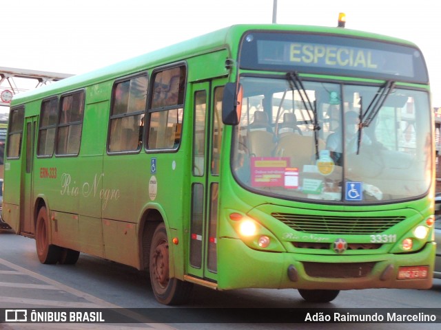 Rio Negro Fretamento e Turismo 33311 na cidade de Belo Horizonte, Minas Gerais, Brasil, por Adão Raimundo Marcelino. Número da foto: #8783932.
