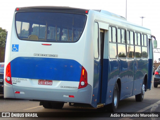 Ônibus Particulares 8349 na cidade de Belo Horizonte, Minas Gerais, Brasil, por Adão Raimundo Marcelino. ID da foto: 8783996.