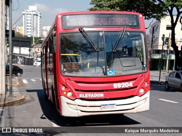 Viação Santa Edwiges 69204 na cidade de Belo Horizonte, Minas Gerais, Brasil, por Kaique Marquês Medeiros . Número da foto: #8782040.