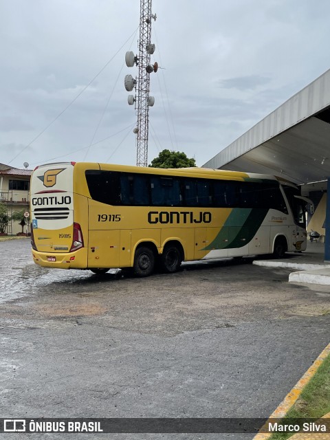 Empresa Gontijo de Transportes 19115 na cidade de Nova Cruz, Rio Grande do Norte, Brasil, por Marco Silva. ID da foto: 8782120.