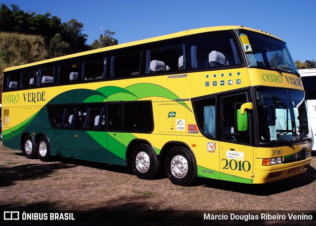 Auto Viação Ouro Verde 2010 na cidade de Campinas, São Paulo, Brasil, por Márcio Douglas Ribeiro Venino. ID da foto: 8833227.