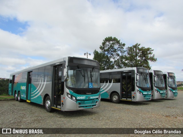 Expresso Luziense > Territorial Com. Part. e Empreendimentos FROTA VIP IV BRT na cidade de Santa Luzia, Minas Gerais, Brasil, por Douglas Célio Brandao. Número da foto: #8831770.