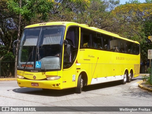 Viação Itapemirim 5853 na cidade de São Paulo, São Paulo, Brasil, por Wellington Freitas. ID da foto: 8834389.