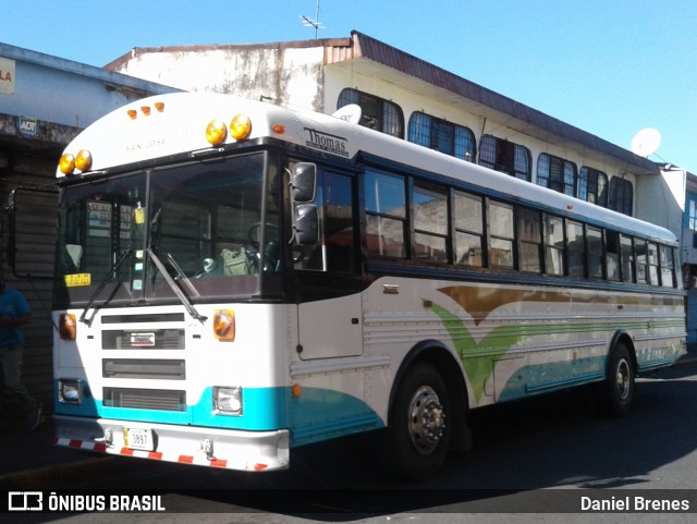 Transportes Rutas 407 y 409 S.A. HB 3897 na cidade de Merced, San José, San José, Costa Rica, por Daniel Brenes. ID da foto: 8831896.