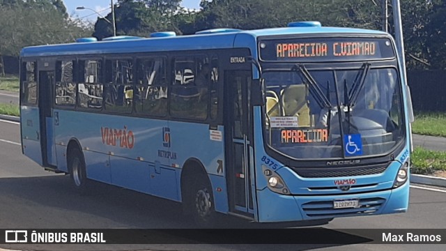 Empresa de Transporte Coletivo Viamão 8375 na cidade de Viamão, Rio Grande do Sul, Brasil, por Max Ramos. ID da foto: 8834360.