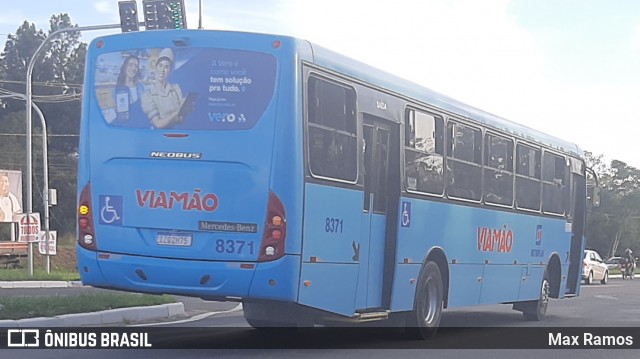 Empresa de Transporte Coletivo Viamão 8371 na cidade de Viamão, Rio Grande do Sul, Brasil, por Max Ramos. ID da foto: 8833548.