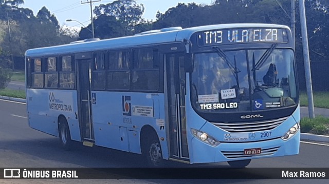 TM - Transversal Metropolitana 2907 na cidade de Viamão, Rio Grande do Sul, Brasil, por Max Ramos. ID da foto: 8834379.