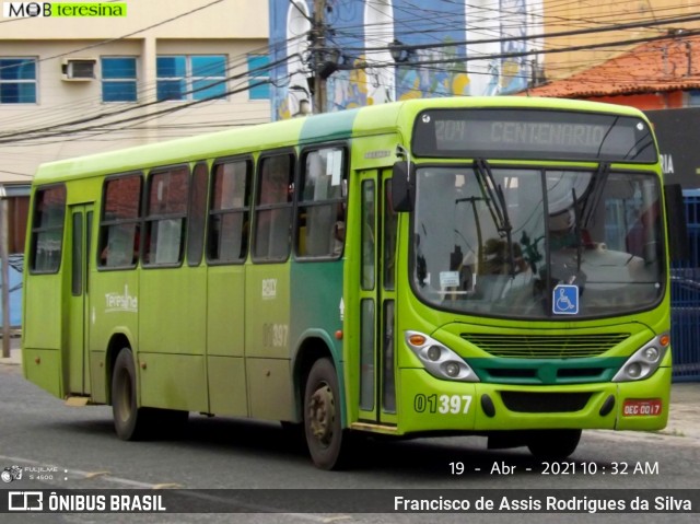 Viação Piauiense 01397 na cidade de Teresina, Piauí, Brasil, por Francisco de Assis Rodrigues da Silva. Número da foto: #8833027.