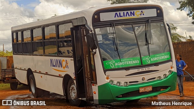 Aliança Transportes 1650 na cidade de Deodápolis, Mato Grosso do Sul, Brasil, por Matheus Henrique. ID da foto: 8834018.