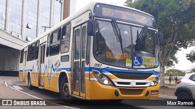 Trevo Transportes Coletivos 1097 na cidade de Porto Alegre, Rio Grande do Sul, Brasil, por Max Ramos. Número da foto: #8834514.
