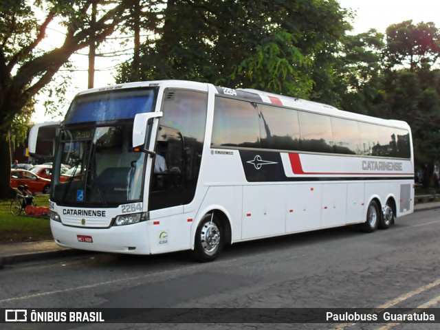 Auto Viação Catarinense 2264 na cidade de Curitiba, Paraná, Brasil, por Paulobuss  Guaratuba. Número da foto: #8836381.