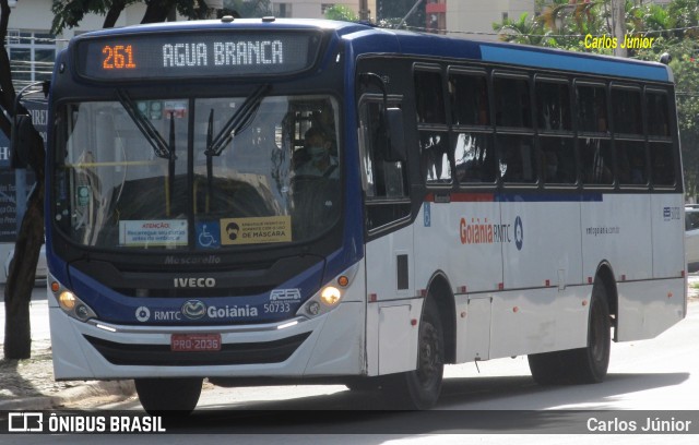 Rápido Araguaia 50733 na cidade de Goiânia, Goiás, Brasil, por Carlos Júnior. ID da foto: 8836196.